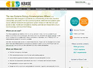 Screen shot of KBase documentation site