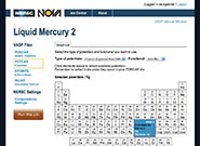 Screen shot of NOVA home page