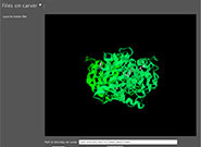 Screen shot of PDB Viewer